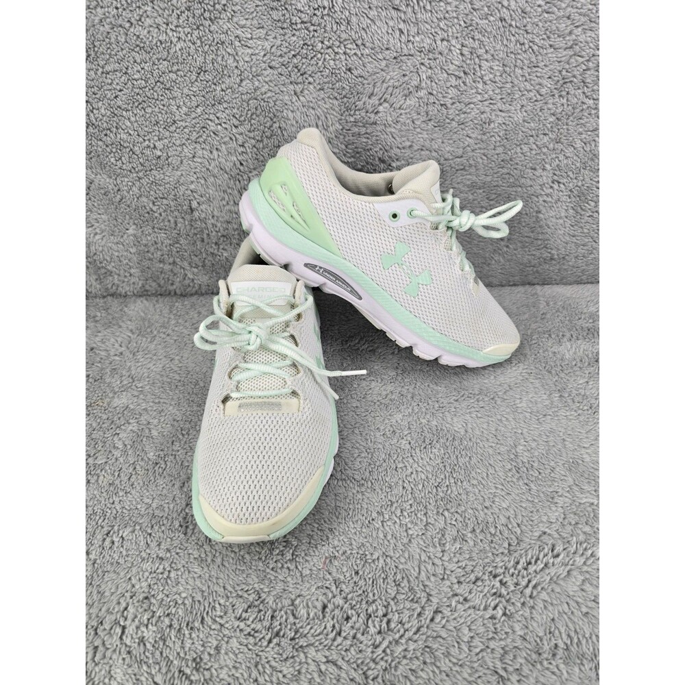 Under Armour Women's Charged Gemini 2020 Running White Mint 106 Size 8 Shoes